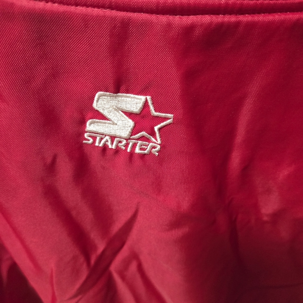 Vintage Starter Ohio State Buckeyes Embroidered Windbreaker Pullover Size XL - Picture 8 of 10